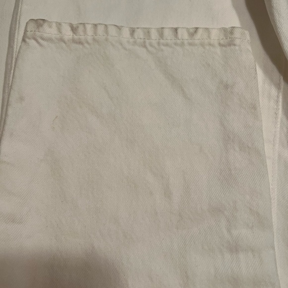 ROLLA’S CLASSIC STRAIGHT WHITE High Rise Regular Fit Jeans 23 NEW with Defect!! - Picture 7 of 12